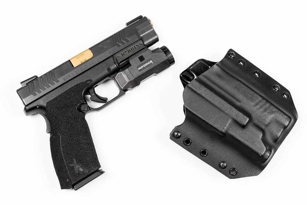 Custom Springfield XDM 9mm, Slide Sniper Gray Ceracoat, gri…