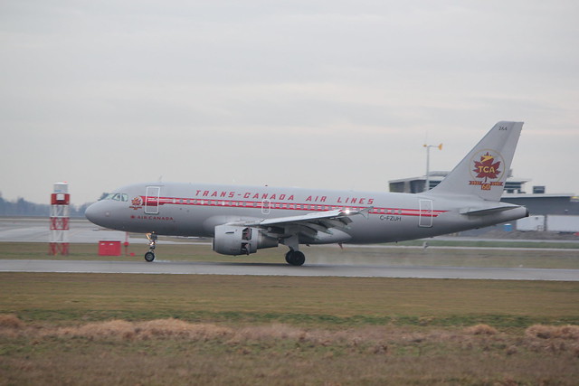 Air Canada  |  A319  |  C-FZUH (#264)  |  CYVR