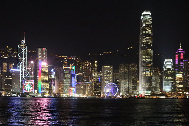 Sound and Light Show - Hong Kong from Tsim Sha Tsui