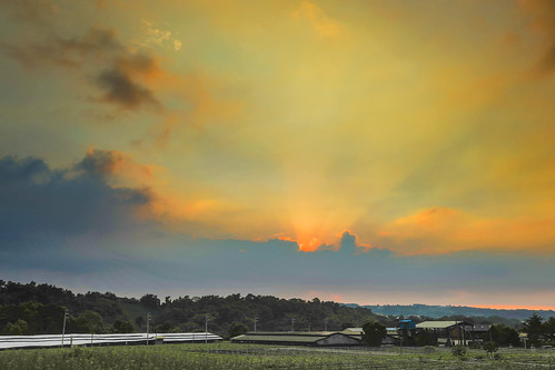 sunset sky cloud skyscape landscape scenery country ngc taiwan 夕陽 taichung 台灣 日落 台中