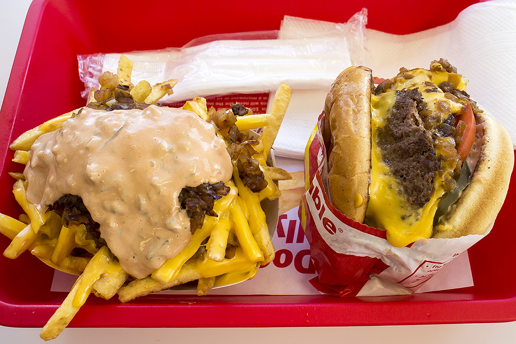 Double-Double Animal Style and Well Done French Fries Anim… | Flickr