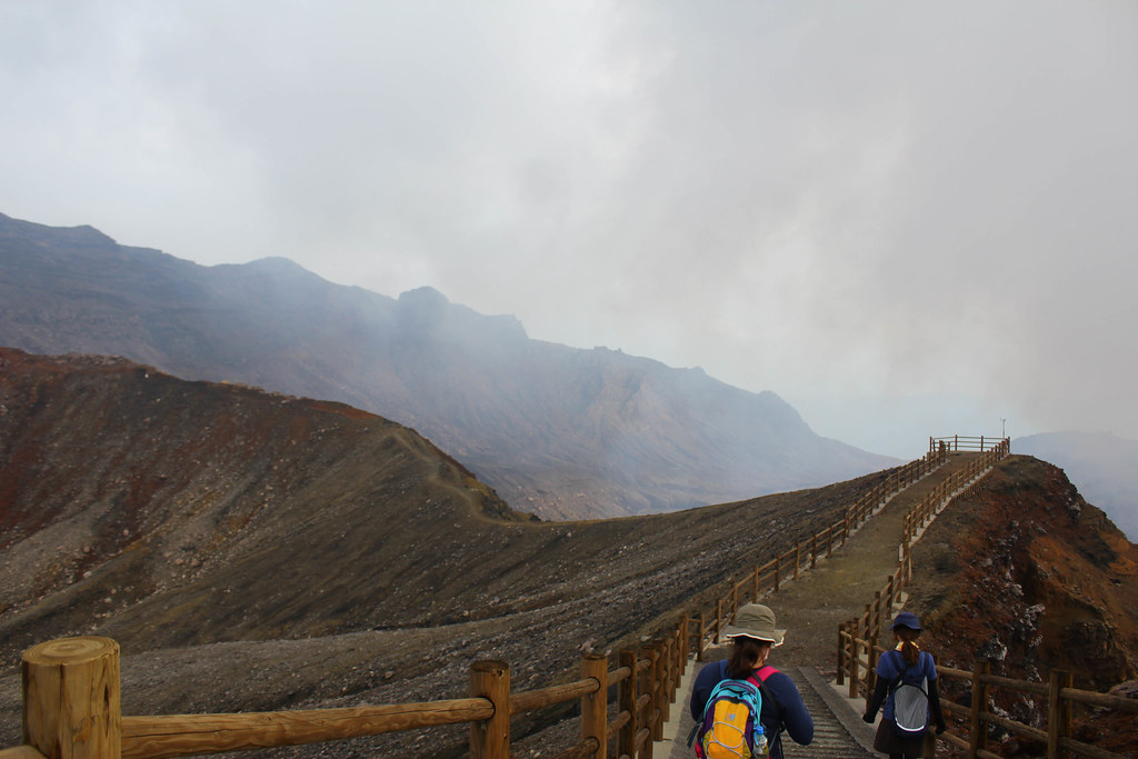 阿蘇山 登山