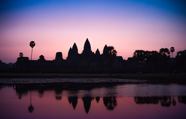 Sunrise in Cambodia, Angkor Wat
