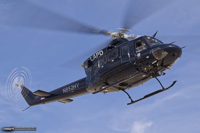 LAPD Bell 412 N852HY (Now N21844)