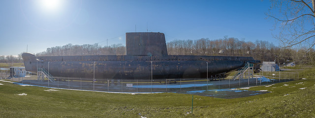 HMCS Ojibwa in Port Burwell (Ontario, Canada)