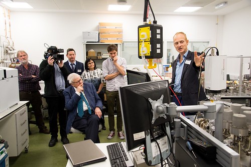 Sir David Attenborough at the KLB opening ceremony at UCL. Photos taken by Kirsten Holst