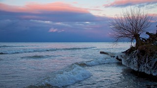 Winter Sunset on Lake Ontario III