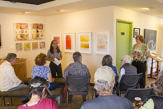 Artist in Residence Lauren Eisenberg Davis reads excerpts from her book and answers questions at Joshua Tree Visitor Center | by Joshua Tree National Park