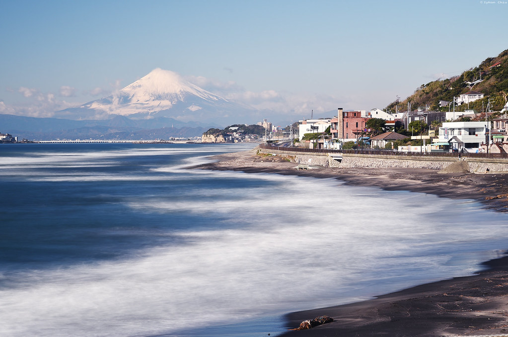 稲村ケ崎から富士山を望む The Vew Of Mount Fuji From Inamuragasaki Ka Flickr