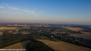 aerial view of Shepherdswell