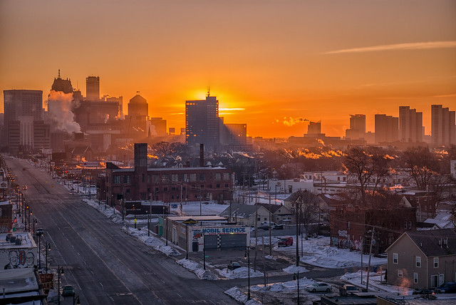 Detroit Sunrise
