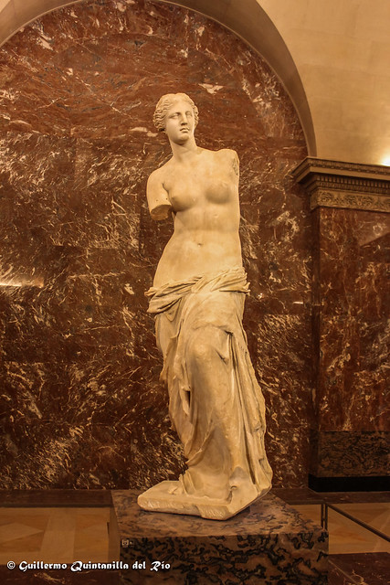 Venus de Milo, París, navidad 2009