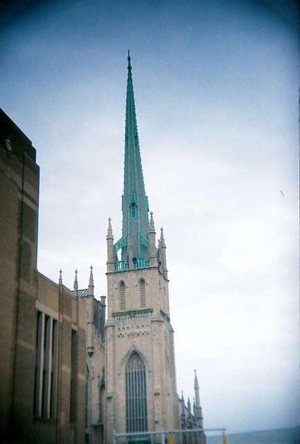 Holga church