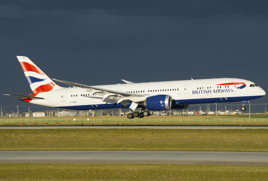 British Airways 787-9 G-ZBKI