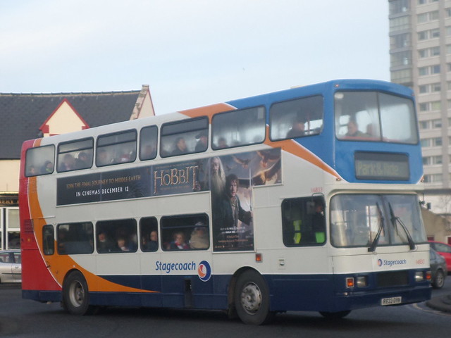 16833 R833 OVN Stagecoach North East Volvo Olympian Alexander (Belfast) on SAFC Park and Ride (2)