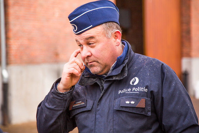 Bruxelles - Police fédérale à cheval