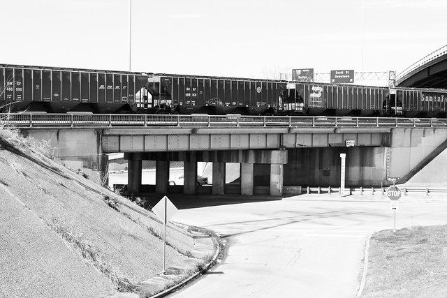 Railroad Bridge over Lockwood, Houston, Texas 1502191153abw