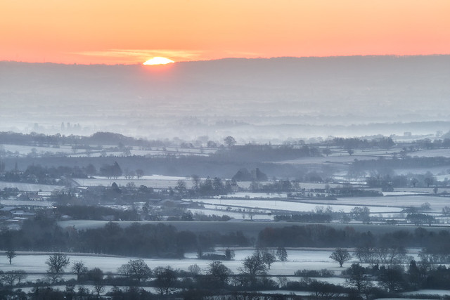 2014 Malverns - Winter Sunrise
