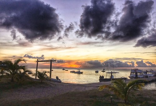 All Things Must Pass by Ronald T Brown, On our arrival to the Caribbean Island of Nevis via water taxi I was able to capture this sunset ima