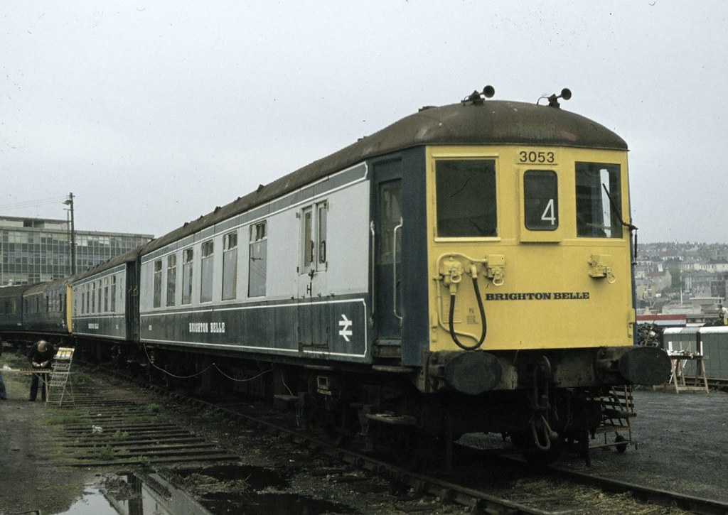 British Railways 5BEL electric train 3053 (part) Brighton | Flickr