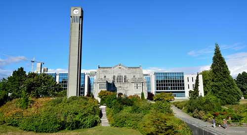 UBC Clock Tower & Irving K. Barber Library