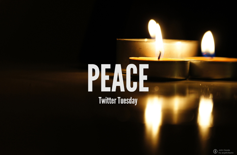 #TwitterTuesday: Peace | What is #Peace to you? How would you express this symbol of harmony, love and friendship through a picture?