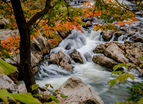 water long exposure landscape housatonic connecticut kent river fall colors fallcolors longexposure