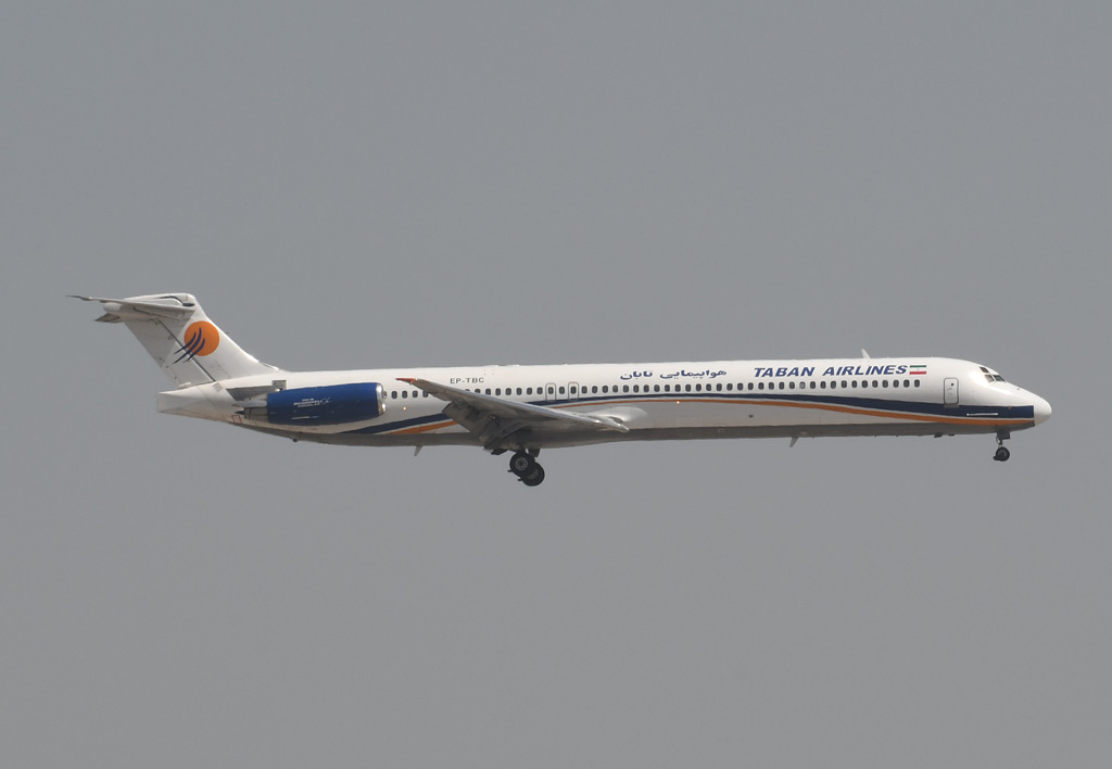 Taban Air McDonnell Douglas MD-88 EP-TBC cn 53550/2187