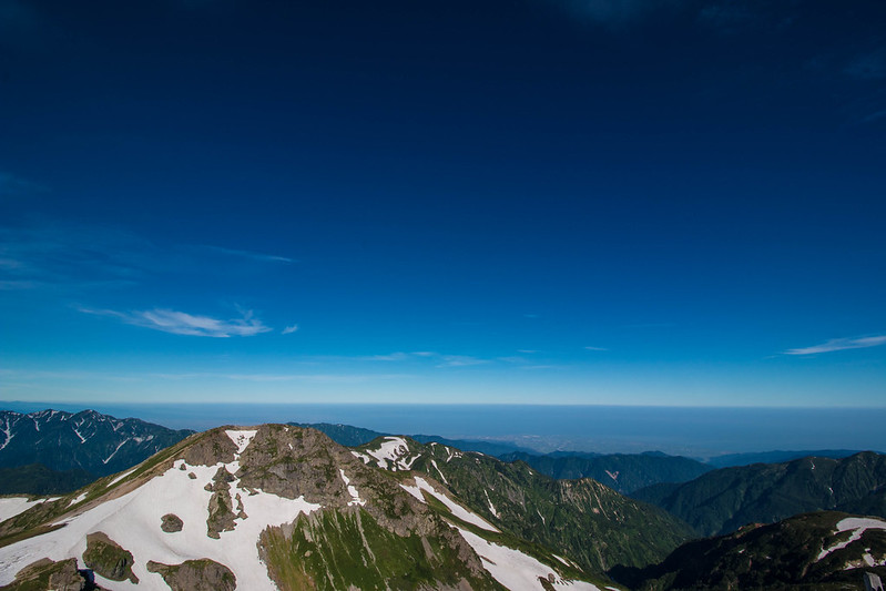 白馬岳の山頂