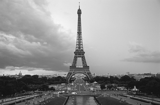 Eiffel Tower on a Summer Afternoon