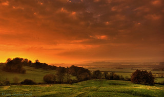 November Sunset from Rockingham Castle II