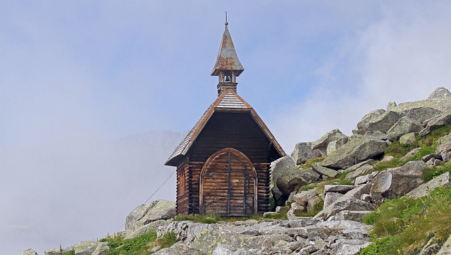 Wooden church (Adamello Presanella Alps)