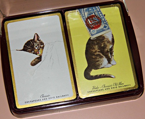 Vintage Cheapeake And Ohio Railways Playing Cards Featurin… | Flickr