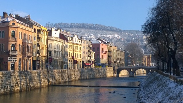 Miljacka and Latin Bridge