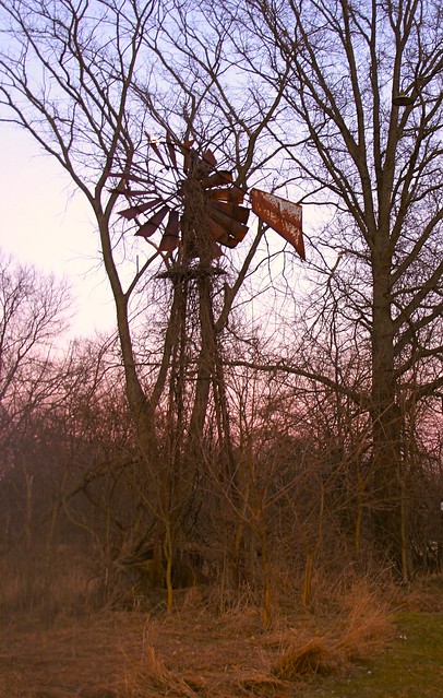 Abandoned Windmill in Michigan