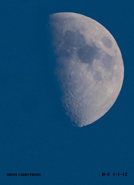 Moon (Luna) shot 1-1-12