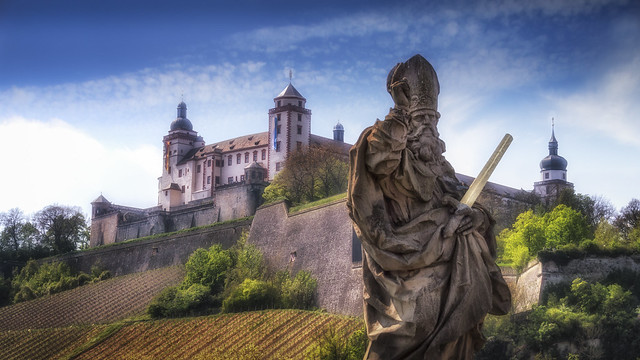 Saint Kilian and the Marienberg Fortress