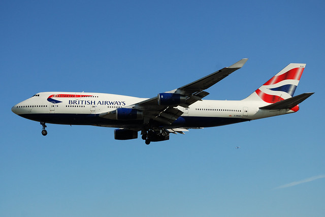 British Airways Boeing 747-436 G-BNLW  MSN 25432