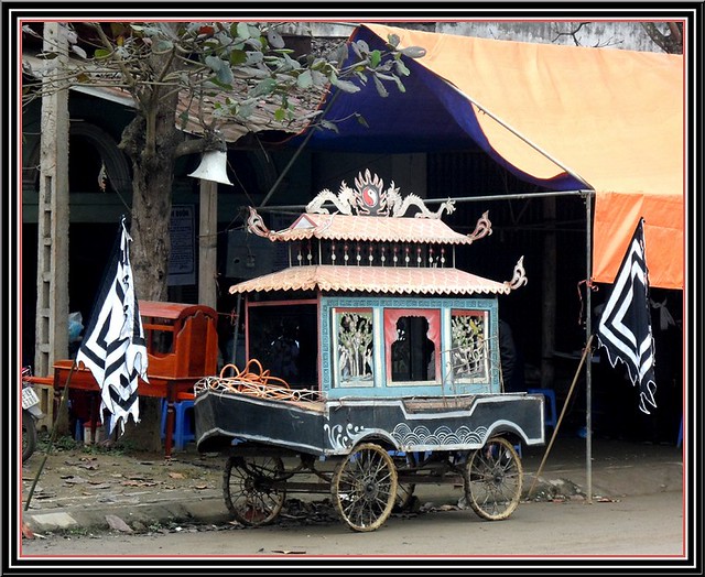 Hearse near Nghia Lo Village Vietnam