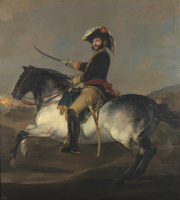 Independencia de Chile, el origen; José Rebolledo de Palafox pintado por Goya 1808