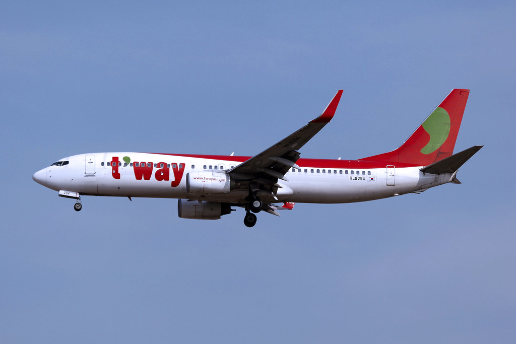 HL8294 | T'Way Air | Boeing 737-8Q8(WL) | ICN