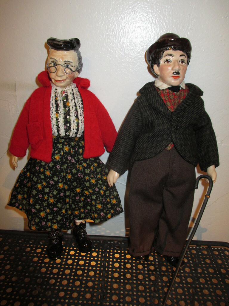 Granny from the beverly hillbillies and Charlie chaplin | Flickr