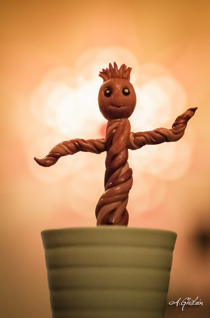 baby groot fimo