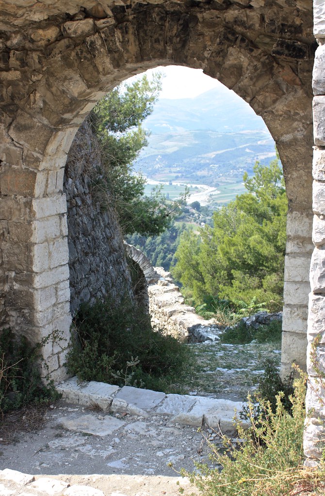 The entrance to the Citadel, Berati, Albania