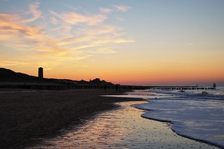 From Oostkapelle to Domburg at sunset.