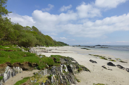 scotland isleofislay argyllandbute ardtalla beach sea sand coast uk