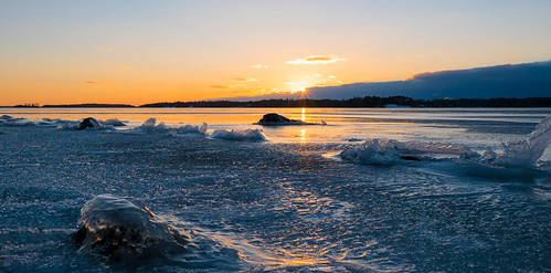 winter sunset sun ice espoo finland prime sundown talvi 15mm jää auringonlasku aurinko uusimaa hanasaari