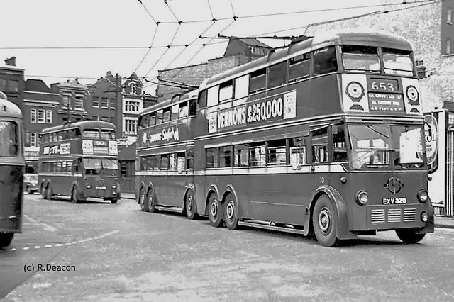 London Transport EXV320 August 1959