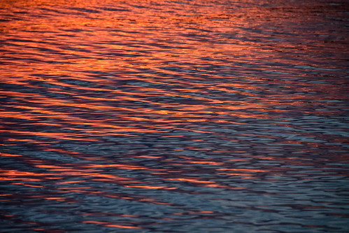 abstract reflections sunset water helena montana unitedstates us