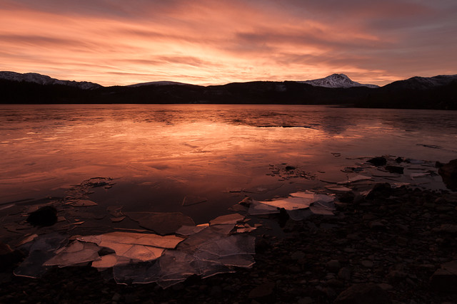 Loch Ard sunset